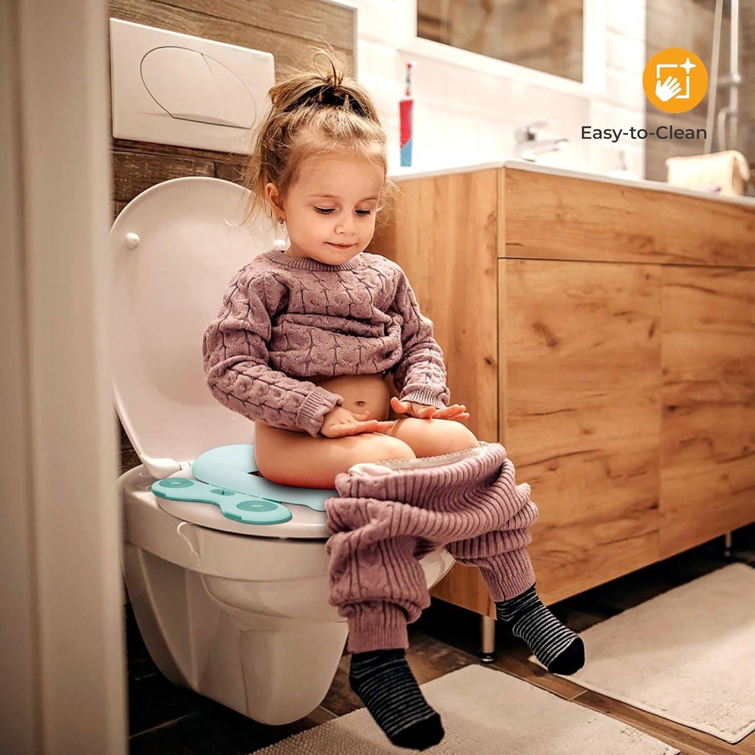 Moon Travel Baby Potty Seat Potty Training Teal - MNNSPT02