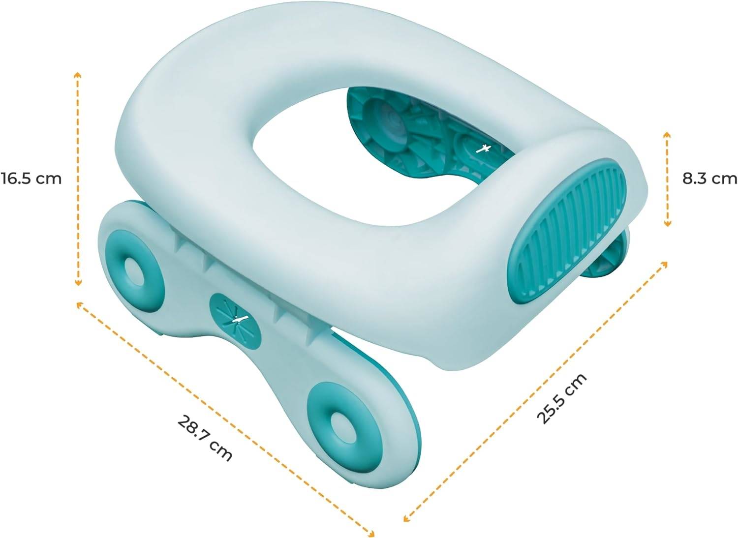 Moon Travel Baby Potty Seat Potty Training Teal - MNNSPT02