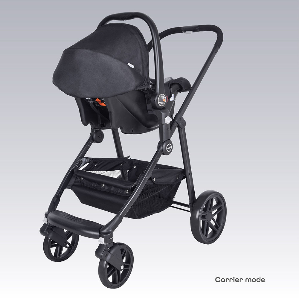 Moon Tres 3in1 Travel System Black - MNNPRMT22