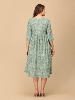 Moss - t Have Maternity and Nursing Dress - DRS - SK - MSTHV - S