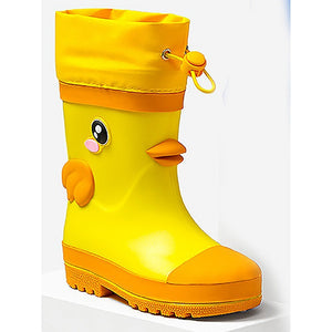 Mr. Daffy Quackhead Flexible Rubber Rain Gumboots for Toddlers and Kids - Little Surprise BoxMr. Daffy Quackhead Flexible Rubber Rain Gumboots for Toddlers and Kids
