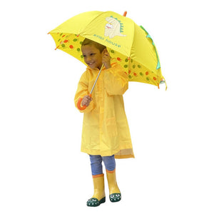 Mr. Extinct Horn Raincoat, Umbrella & Boots matching Rainwear set for Kids - 