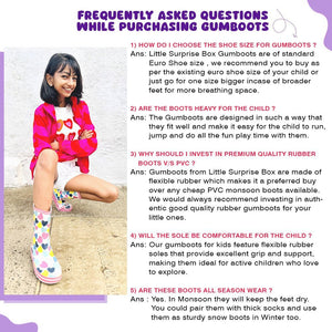 Mr. Iger Wills,Waterproof Flexible Rubber Rain Gumboots for Kids - Little Surprise BoxMr. Iger Wills,Waterproof Flexible Rubber Rain Gumboots for Kids