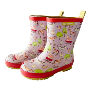 Ms. Caroline Farm Kids Gumboots - Little Surprise BoxMs. Caroline Farm Kids Gumboots