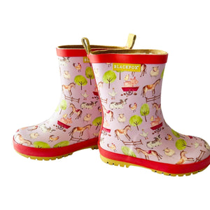 Ms. Caroline Farm Kids Gumboots - Little Surprise BoxMs. Caroline Farm Kids Gumboots