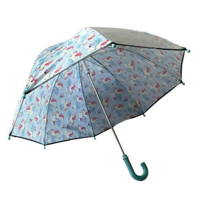 Ms. Grace Blush Raincoat, Umbrella & Boots matching Rainwear set for Kids - 