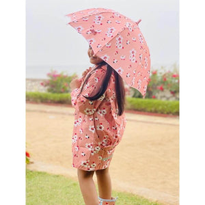 Ms. Isabel Andrew Raincoat, Umbrella & Boots matching Rainwear set for Kids - 