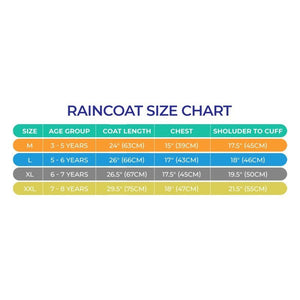 Ms. Isabel Andrew Raincoat, Umbrella & Boots matching Rainwear set for Kids - 