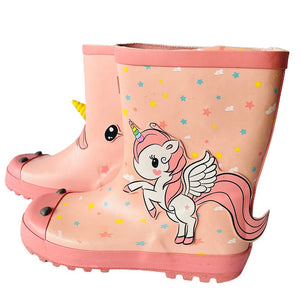 Ms. Shimmer Stone,Waterproof Flexible Rubber Rain Gumboots for Kids - Little Surprise BoxMs. Shimmer Stone,Waterproof Flexible Rubber Rain Gumboots for Kids