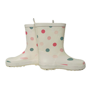 Ms. Swiss Dots , Flexible Rubber Rain Gumboots for Toddlers and Kids - Little Surprise BoxMs. Swiss Dots , Flexible Rubber Rain Gumboots for Toddlers and Kids
