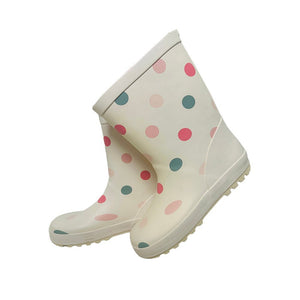 Ms. Swiss Dots , Flexible Rubber Rain Gumboots for Toddlers and Kids - Little Surprise BoxMs. Swiss Dots , Flexible Rubber Rain Gumboots for Toddlers and Kids