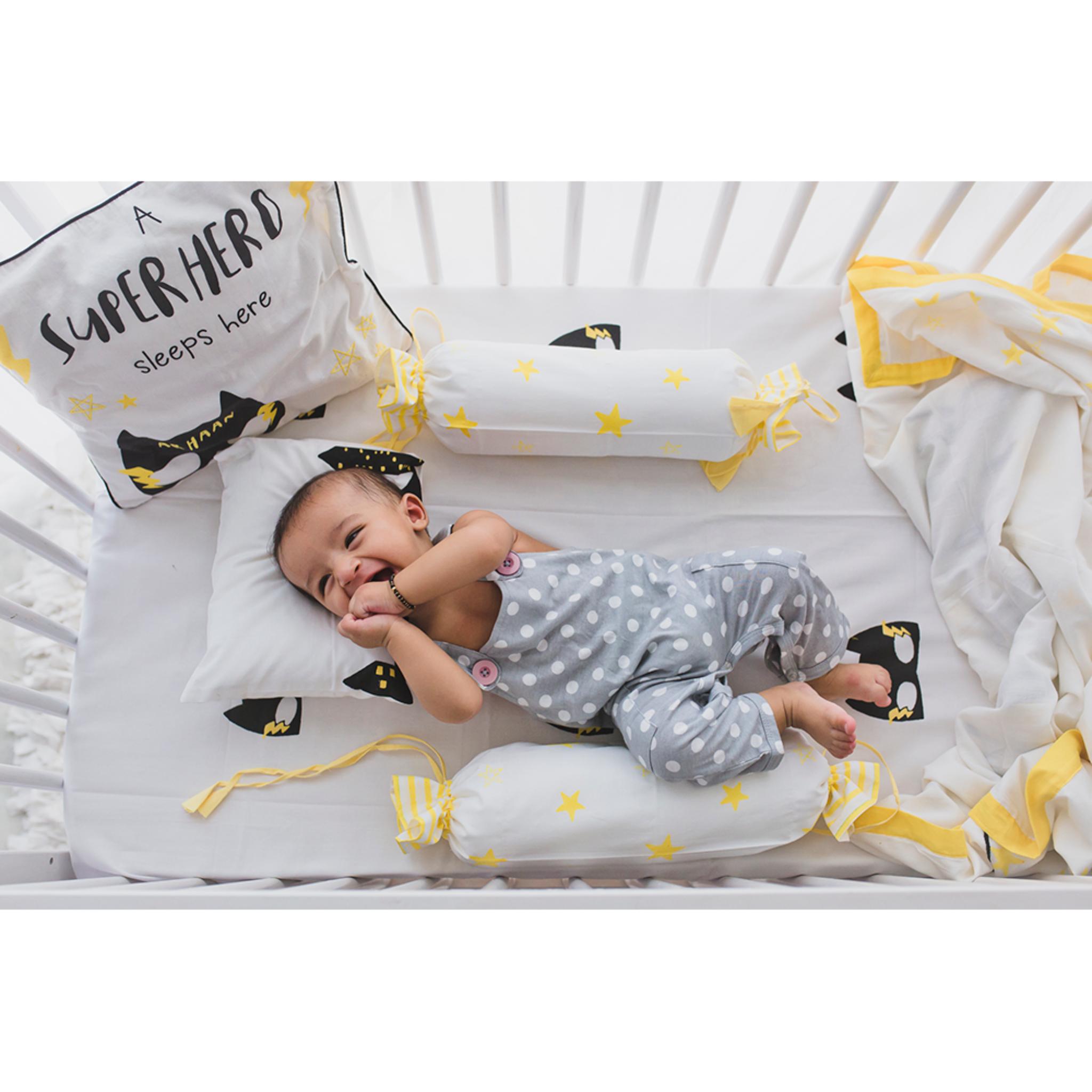 Masaya Pure Cotton Cot Sheet Superbaby