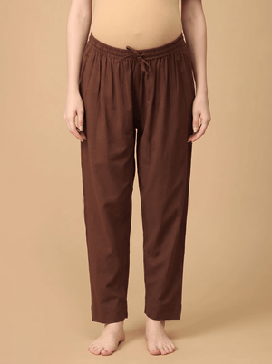 Mud-About You Maternity Lounge Pants - Brown Maternity Bottoms