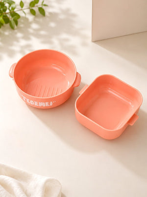 Mulberro 2-Tier Kids Lunch Box | Leak-Proof | BPA-Free | Spoon & Scissor Included - Baby Food & Storage