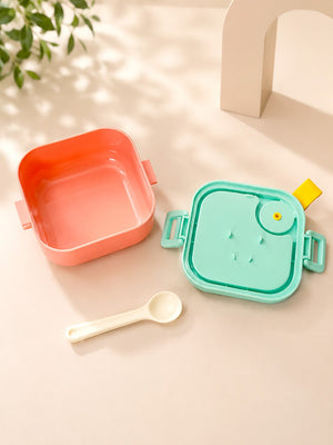 Mulberro 2-Tier Kids Lunch Box | Leak-Proof | BPA-Free | Spoon & Scissor Included - Baby Food & Storage