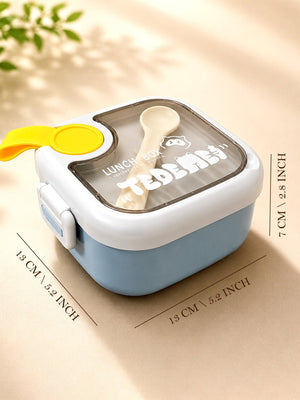 Mulberro 2-Tier Kids Lunch Box | Removable Inner Bowl | Spoon & Scissor Included | BPA-Free - Baby Food & Storage
