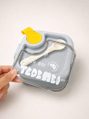 Mulberro 2-Tier Kids Lunch Box | Removable Inner Bowl | Spoon & Scissor Included | BPA-Free - Baby Food & Storage