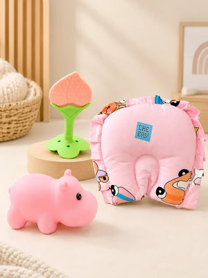 Mulberro 23Pcs Pure Cotton Welcome Baby Gift Set with Pink Suitcase 0-3M - Gifts & Gift Sets