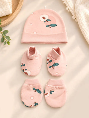 Mulberro 23Pcs Pure Cotton Welcome Baby Gift Set with Pink Suitcase 0-3M - Gifts & Gift Sets
