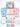 Mulberro 27Pcs Pure Cotton Newborn Twins Gift Set with Pink & Blue Cane Basket 0-6M - Gifts & Gift Sets