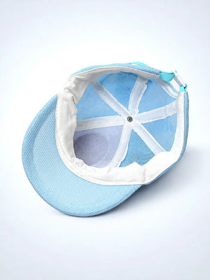 Mulberro Blue 3D Bunny Ears Kids Cap | Soft Mesh | Adjustable Fit | 2–6 Years - Kids Accessories