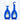 Mulberro Blue Penguin 2-in-1 Kids' Toothbrush Set | U-Shaped Silicone + Round Brush | Toddlers & Babies - Teether