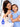 Mulberro Blue Penguin 2-in-1 Kids' Toothbrush Set | U-Shaped Silicone + Round Brush | Toddlers & Babies - Teether