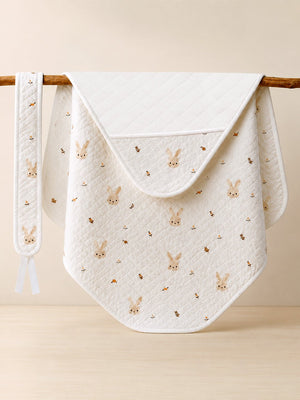 Mulberro Bunny Garden 6-Layer Muslin Baby Swaddle Blanket 4-in-1 - Baby Blankets & Quilts