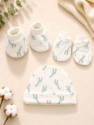 Mulberro Crawling Baby | Annaprashana Ceremony | 22-Piece Gift set | Pure Cotton | Keepsake Suitcase | 6–12 Months - Gift Box