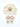 Mulberro Cream 3D Rose Turban Cap & Pearl Flower Booties Set | Lace Mesh | Baby Girls 0–12 Months - Kids Accessories