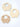 Mulberro Floral, Vine & Confetti Dots 3-Piece Muslin Cotton Baby Bibs | Snap Closure | Drool & Burp Bib - Baby Bibs