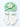 Mulberro Green 3D Polka Dot Flower Turban Cap & 3D Bow Booties Set | Eyelet Fabric | Baby Girls 0–12 Months - Kids Accessories