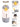 Mulberro Grey & Yellow Stainless Steel Kids Water Bottle — 480ml | Flip-Lock Straw Lid & Carry Loop - Water Bottle