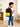 Mulberro Kids Smiley Face Colour Block Backpack – Black Multi - School Bag