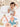 Mulberro Lovely Little Prince 6-Layer Muslin Cotton Baby Blanket | All-Season | Peach & Blue | 110×110 cm - Baby Blankets & Quilts
