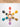 Mulberro Multi-Texture Silicone & Wood Baby Teether Ring | BPA Free | 5 Sensory Beads - Teether
