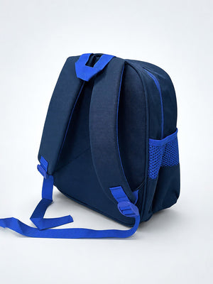 Mulberro Navy Blue 3D Excavator Kids Backpack for Toddlers & Boys - School Bag