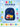 Mulberro Navy Blue 3D Excavator Kids Backpack for Toddlers & Boys - School Bag