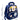 Mulberro Navy Blue Kids Backpack with LED Bear Light & Candy Patch Design for Boys & Girls - School Bag