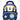 Mulberro Navy Blue Kids Backpack with LED Bear Light & Candy Patch Design for Boys & Girls - School Bag
