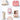 Mulberro New Mom 6-Piece Baby Shower Gift Hamper | Pink Bunny Felt Tote Bag - Gift Box