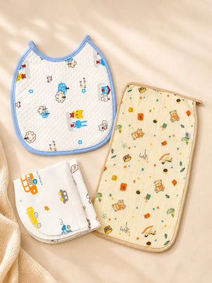 Mulberro Newborn | Growing Baby | Naming Ceremony | 14-Piece Baby Boy Gift Set | White Box | 0–6 Months - Gift Box