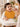 Mulberro Orange, Brown & Cream 3-Piece Muslin Cotton Baby Bibs | Snap Closure | Drool & Feeding Bib