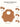 Mulberro Orange, Brown & Cream 3-Piece Muslin Cotton Baby Bibs | Snap Closure | Drool & Feeding Bib