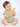 Mulberro Orange Giraffe Multi-Texture Baby Teether | Pacifier Clip Loop | BPA-Free | 6M+