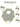 Mulberro Orange, Grey & White Solid 3-Piece Muslin Cotton Baby Bibs | 4-Layer Gauze | Scalloped Drool Bib