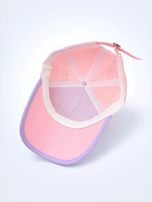 Mulberro Pink 3D Crab Kids Baseball Cap | Adjustable Strap | Girls 2–6 Years - Kids Accessories