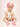 Mulberro Pink 3D Daisy Turban Cap & 3D Bow Booties Set | Eyelet Fabric | Baby Girls 0–12 Months - Kids Accessories