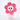 Mulberro Pink Flower Silicone Baby Teether with Rattle | 2-in-1 Sensory Rattle Teether | 0M+ - Teether