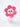 Mulberro Pink Flower Silicone Baby Teether with Rattle | 2-in-1 Sensory Rattle Teether | 0M+ - Teether